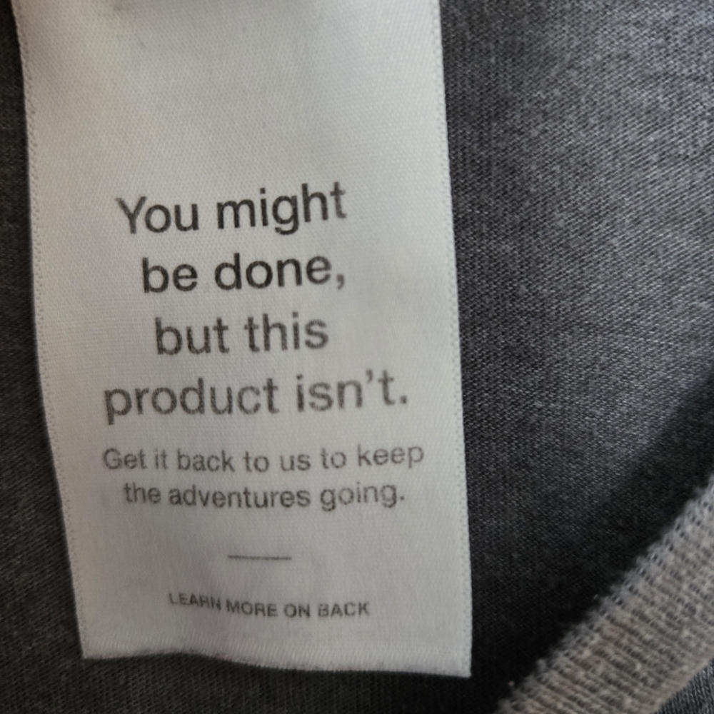 The North Face Men's Grey Logo Tee - Picture 4 of 9